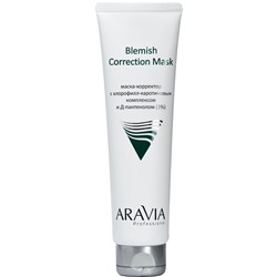 ARAVIA Маска-корректор против несовершенств с хлорофилл-каротиновым комплексом и Д-пантенолом (3%) Blemish Correction Mask 100 мл