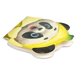 Блокнот фигурный 120х117 мм 30л без линовки "СЛАДКАЯ МОРДОЧКА" 63038 Феникс