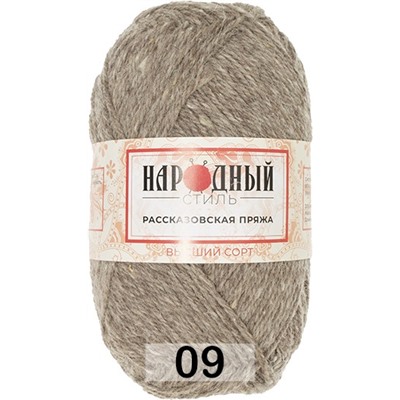 Пряжа Рассказовская Народный стиль