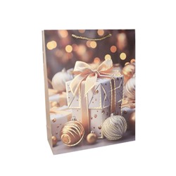 Пакет подарочный 31х40х12 / 200-L /уп 12/360/Новый год