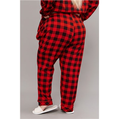Брюки пижамные больших размеров (Б-Пиж-01)