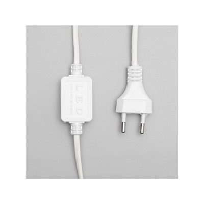 Неоновая фигура «Снежинка», 40 см, 360 LED, 220 В, свечение синее