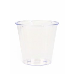 Горшок для цветов «Грейс», d=15 см, h=25 см, с фитильным поливом, со вставкой, серый