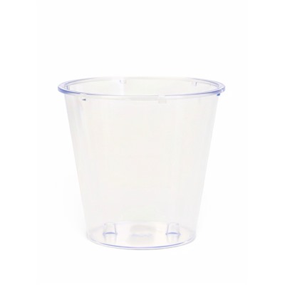 Горшок для цветов «Грейс», d=15 см, h=25 см, с фитильным поливом, со вставкой, серый