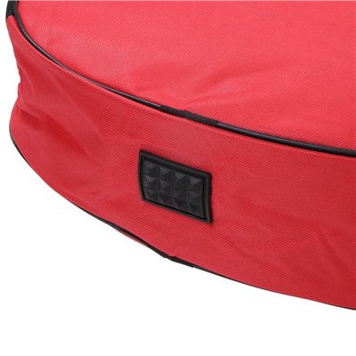 Чехол для гитары Music Life, 106×41×13 см, красный