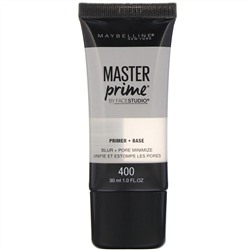 Maybelline, Основа под праймер FaceStudio, Master Prime, оттенок Blur + Pore Minimize, 30 мл