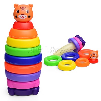 Пирамидка "Тигренок" в сетке