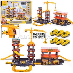 Парковка "Приключения на стройке" (142 предметов) в коробке