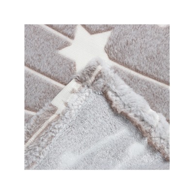 Плед светящийся в темноте Этель «Звездное небо» 200×220 см, корал-флис