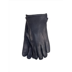 Перчатки мужские из натуральной кожи цвет черный