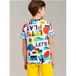 Фуфайка трикотажная для мальчиков (футболка)