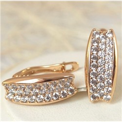 Серьги позолота H01-15312