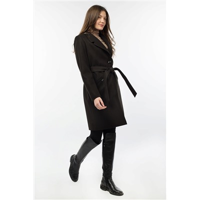 01-10540 Пальто женское демисезонное (пояс)