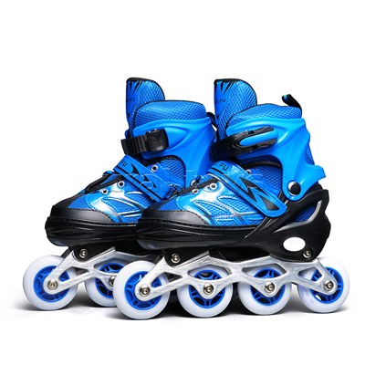 Ролики детские, размер M (цвет синий)