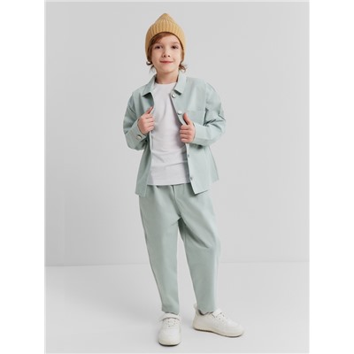 Джинсы для мальчика MINAKU: Jeans collection, серо-голубые, рост 98 см