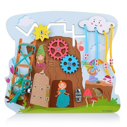 Бизиборд "Бизи-пень"