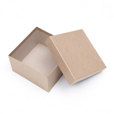 Набор коробок квадратных 10 в 1 крафт,24.5×24.5×11.5 - 6.5×6.5×4 см,