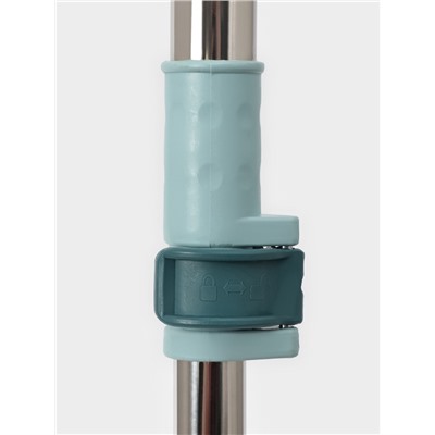 Водосгон для пола, силиконовый, поворотный сгон 60 см, черенок нержавеющая сталь 58-97 см