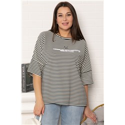 Блуза Монтана (черно-белая) Б14888-20М