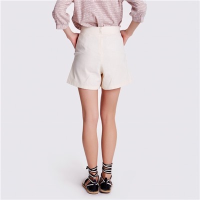 Шорты женские MINAKU: Enjoy, молочные, размер 52
