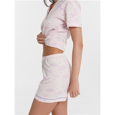 КОМПЛЕКТ ЖЕНСКИЙ (ЖАКЕТ, ШОРТЫ) 592348