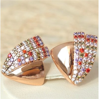 Серьги позолота H01-3723