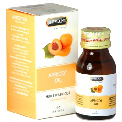 Hemani Appricot Oil / Абрикосовое Масло 30 мл