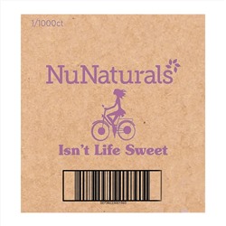 NuNaturals, NuStevia, порошок белой стевии, 1000 пакетиков, 1000 г (2,23 фунта)