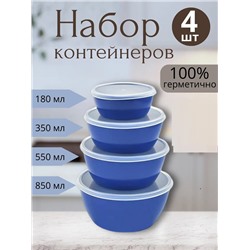 Набор контейнеров 60305 4 шт