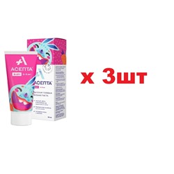 Асепта Baby зубная паста туба 0-3 лет 50мл 3шт