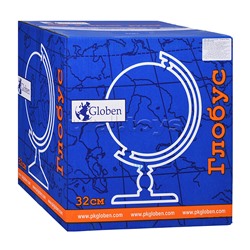 Глобус Земли политический 320мм с подсветкой Рельефный Классик