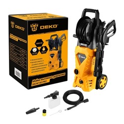 Мойка высокого давления DEKO DKCW150 PRO, 1800 Вт, 150 бар, 360 л/ч, шланг 5 м