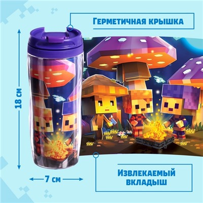 Пазл в термостакане детский «Исследователи», с вставкой, 350 мл, 54 элемента