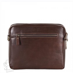 Сумка мужская кожаная 4173TR d.brown Tough Ryder