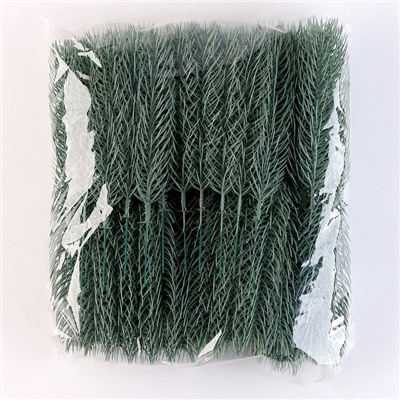 Ветка еловая голубая, 21×4 см, набор 50 шт.