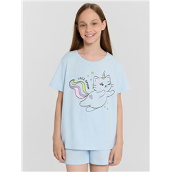 КОМПЛЕКТ ДЛЯ ДЕВОЧЕК (ФУТБОЛКА, ШОРТЫ) 567727