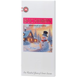 BUCHERON. Новый год. Blanc Edition. Молочный с орехами (новогодний) 85 гр. карт.упаковка