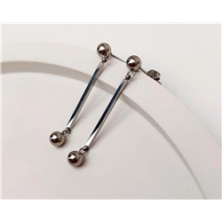 Серьги из стали