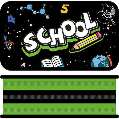 Пенал 6-ти ств. 190х105 мм ПО-110 "ШКОЛЬНЫЙ МИР" большой Пчелка