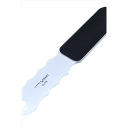 Zinger Тёрка педикюрная двусторонняя абразивная / Classic RA-72, 100/180 грит, белый KRISTALLER, 1112120