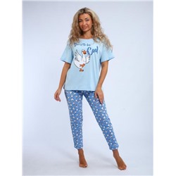 Пижама "Веселина" (Голубой)