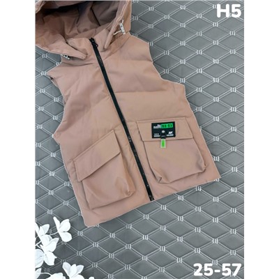 Жилет H5 коричневый