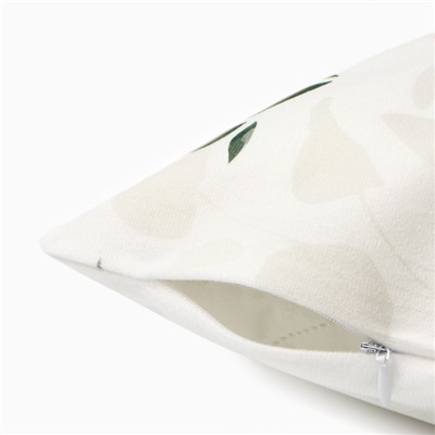 Чехол на подушку 2 шт. «Этель. Романтика», 40×40 см, велюр