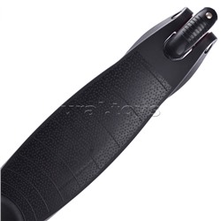 Самокат трёхколёсный ROCKET колёса световые PU, цвет оранжево-черный