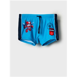 Плавки-шорты трикотажные для мальчиков, короткие