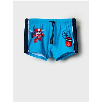 Плавки-шорты трикотажные для мальчиков, короткие