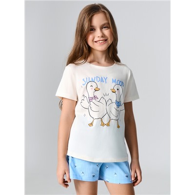 КОМПЛЕКТ ДЛЯ ДЕВОЧЕК (ФУТБОЛКА, ШОРТЫ) 567727