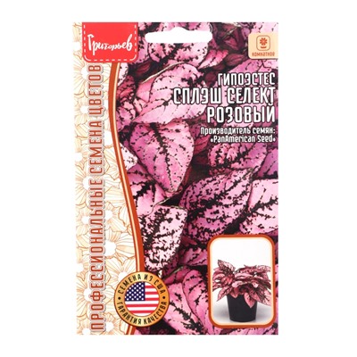 Семена цветов Гипоэстес Сплэш Select Pink (PanAmerican Seed) 4шт. 12.29 г.