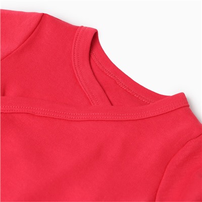 Боди детское MINAKU, рост 74-80 см, малиновое