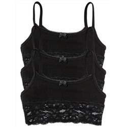 4940-02 Топ девочка черный (BAYKAR)